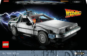 LEGO 10300 Icons Back to the Future Time Machine Construction Toy LEGO