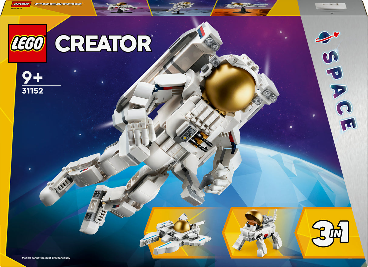 LEGO 31152 Creator 3-in-1 Astronaut in Space Construction Toy LEGO