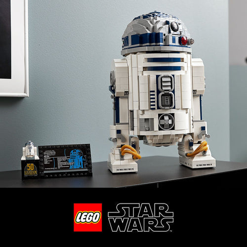 LEGO 75308 Star Wars R2-D2 Buildable Lightsaber Figure Construction Toy (Adult Set) Lego