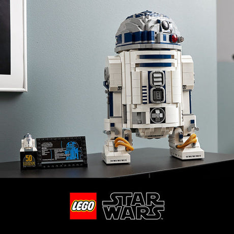 LEGO 75308 Star Wars R2-D2 Buildable Lightsaber Figure Construction Toy (Adult Set) Lego