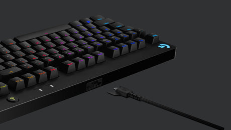 Logitech - PRO Gaming Keyboard - English (UK) - QWERTY Layout - Black - Mechanical Keyswitch - Windows, Mac OS