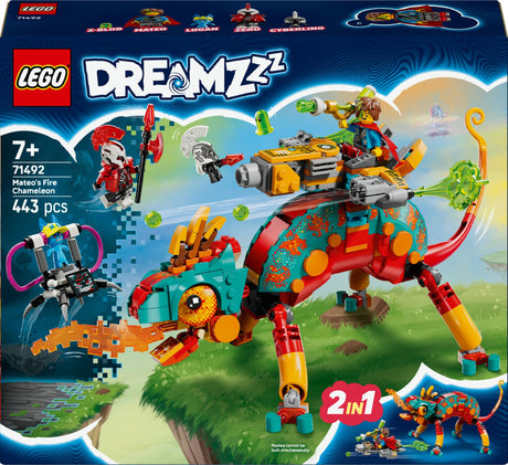 LEGO - DREAMZzz - Mateo's Fire Chameleon (71492) LEGO