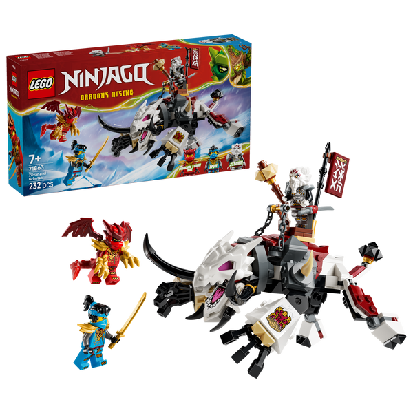LEGO NINJAGO Zilvar og Dragebæstet Grimtak