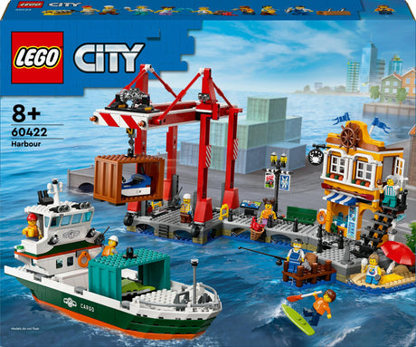LEGO 60422 City Harbor with Cargo Ship LEGO