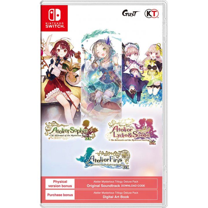 Atelier Mysterious Trilogy Deluxe Pack – Import – Nintendo Switch – spillets udgave