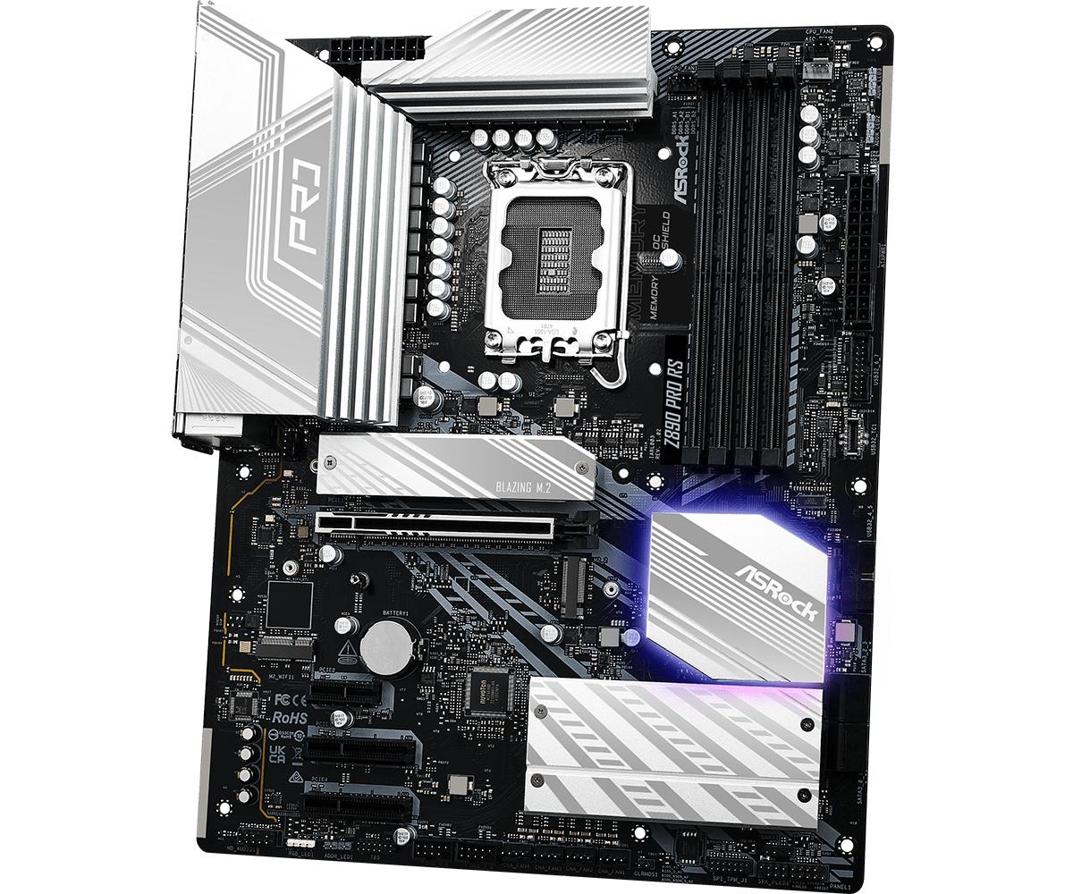 ASRock Z890 Pro RS Motherboard ATX LGA-1851 Intel Z890