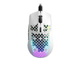 SteelSeries Aerox 3 2022 Edition Optisk Kabling Hvid