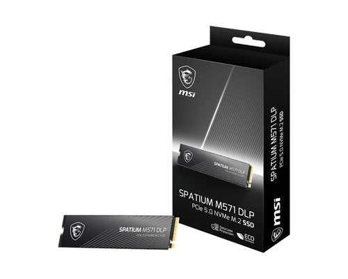 MSI SPATIUM M571 DLP 4 TB SSD - M.2 PCIe 5.0 NVMe - produktbillede