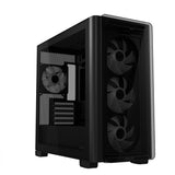 ASUS A23 PLUS Tempered Glass ARGB mATX Case - Black ASUS