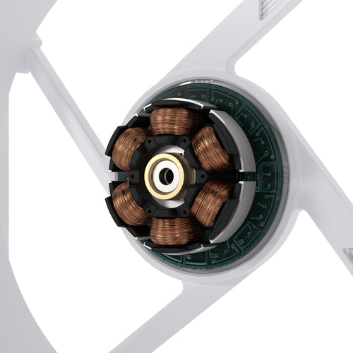 ASUS ProArt PF120 hvid 3-pak – illustration af motorens opbygning