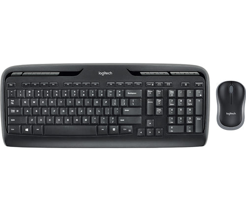 Logitech - Wireless Combo MK330 Mouse + Keyboard - Nordic Layout Logitech