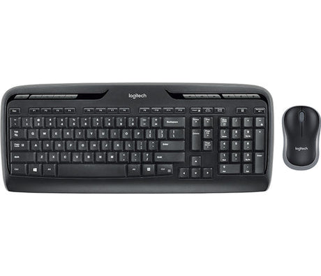Logitech - Wireless Combo MK330 Mouse + Keyboard - Nordic Layout Logitech