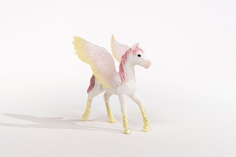 Schleich Pegasus-føl 70721 set skråt forfra