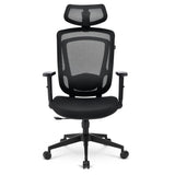 Sharkoon OfficePal C10 Black Mesh Back 3D Headrest 3D Lumbar Support Class 4 110kg Ergonomic Office Chair Sharkoon