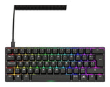 Sharkoon SKILLER SGK50 S4 Gen2 PBT (black, DE layout, Gateron G Pro 3.0 Yellow) Sharkoon