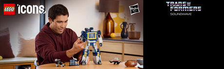 LEGO 10358 Icons Transformers: Soundwave Lego