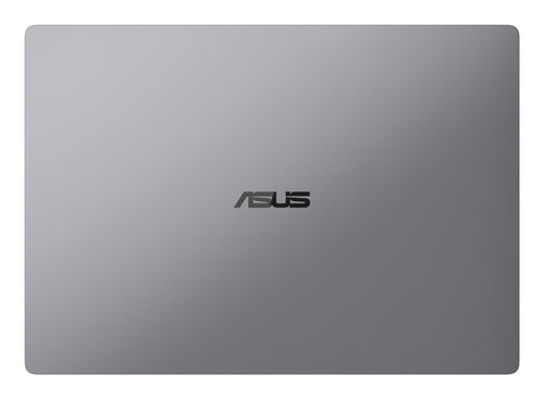 ASUS ExpertBook P5 G2 PM5606CGA-PL0206X Copilot+ PC – lukket låg set ovenfra; tastaturlayout illustrativt