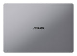 ASUS ExpertBook P5 G2 PM5606CGA-PL0206X Copilot+ PC – lukket låg set ovenfra; tastaturlayout illustrativt