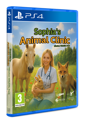 Sophia's Animal Clinic - Mission Wildlife Park – PlayStation 4 – spilomslag