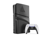 Maxx Tech PS5 Slim Faceplates + Controller Faceplates - Black Wave