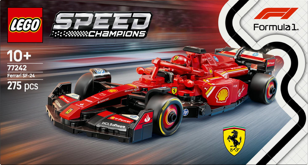 LEGO 77242 Speed Champions Ferrari SF-24 F1 Racing Car LEGO