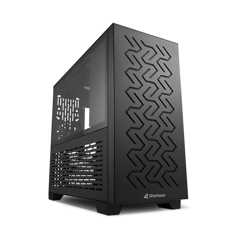 Sharkoon MS-Z1000, gaming tower case (black, tempered glass side panel) Sharkoon