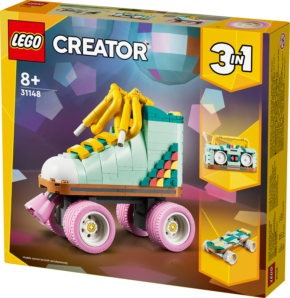 LEGO 31148 Creator 3-in-1 Roller Skate Construction Toy LEGO