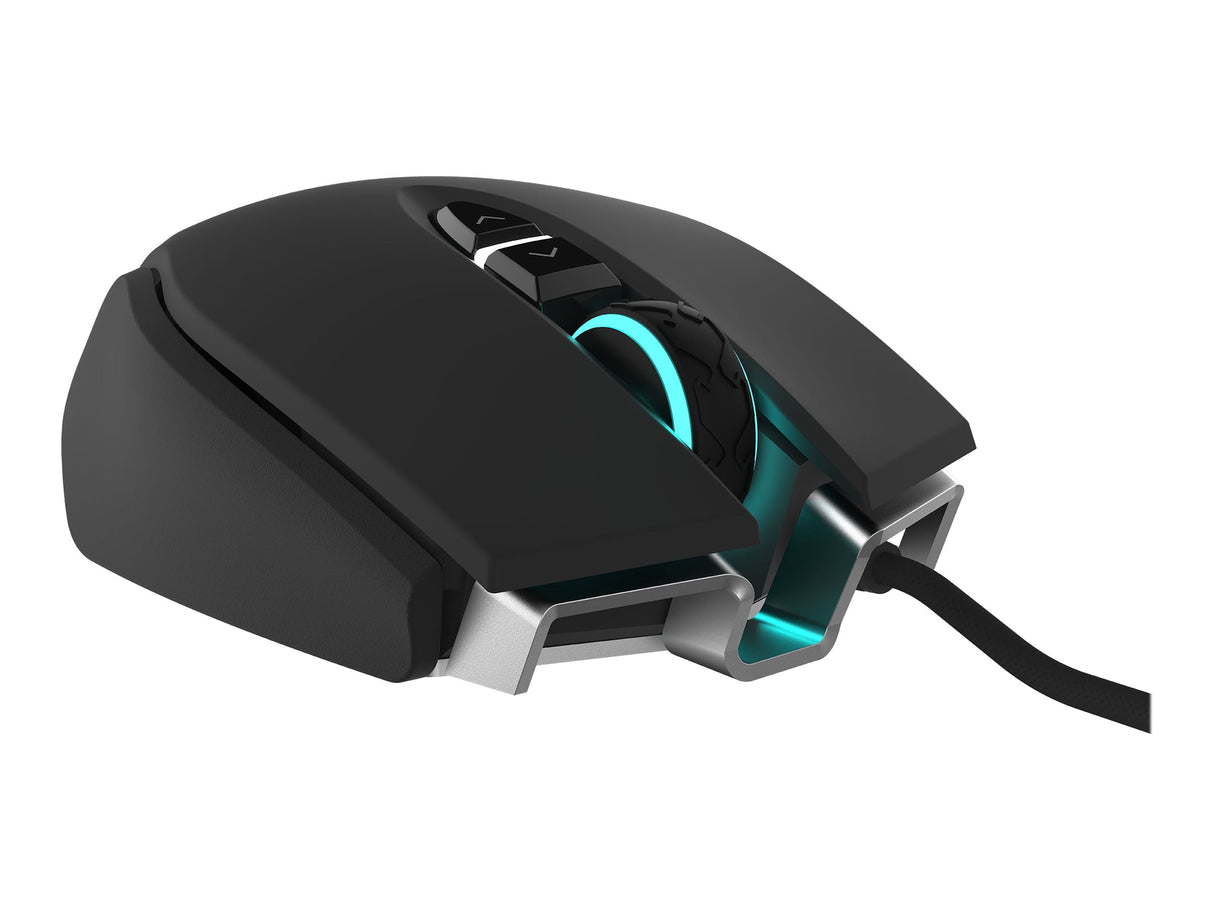 CORSAIR Gaming M65 RGB ELITE Optisches Kabel Schwarz 