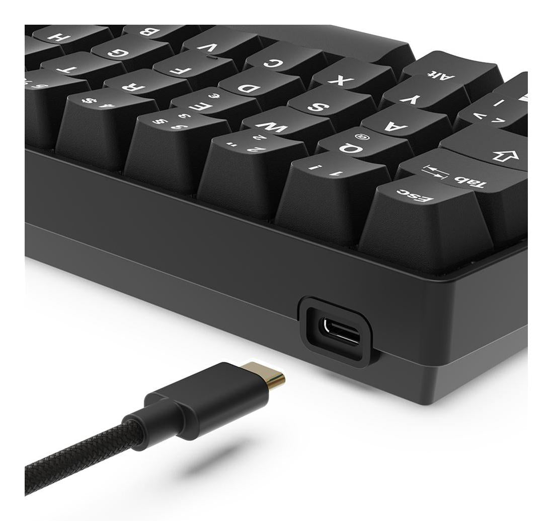 Sharkoon SKILLER SGK50 S4 Gen2 PBT (black, DE layout, Gateron G Pro 3.0 Yellow) Sharkoon