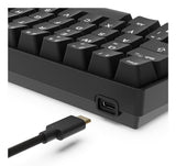 Sharkoon SKILLER SGK50 S4 Gen2 PBT (black, DE layout, Gateron G Pro 3.0 Yellow) Sharkoon
