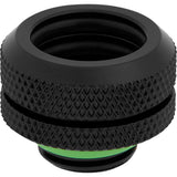 CORSAIR Hydro X Series XF Hardline 14mm OD Fitting Kølevæske system tilpasning 4-pack Sort