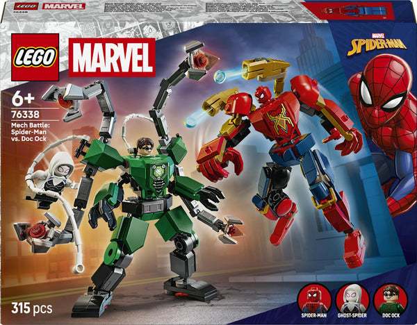 LEGO Superhelte Mech Kamp Spider-Man mod Doc Ock