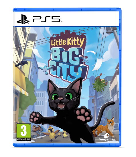 Little Kitty, Big City – PlayStation 5 – spilomslag