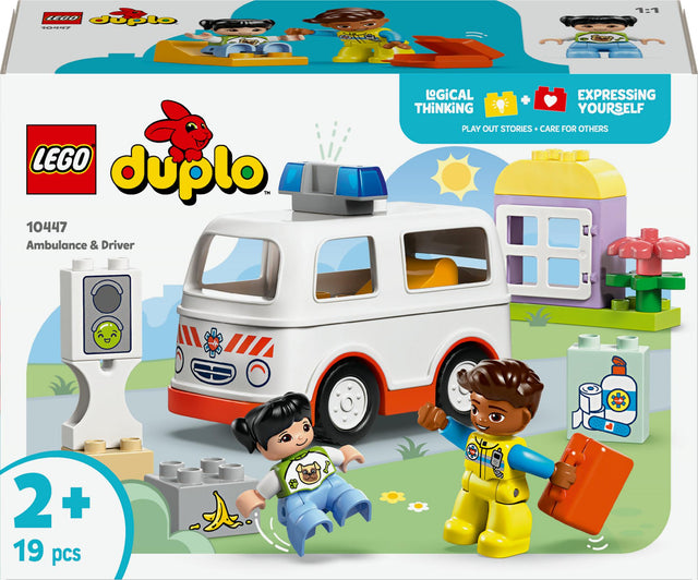LEGO 10447 DUPLO Town ambulance with driver LEGO
