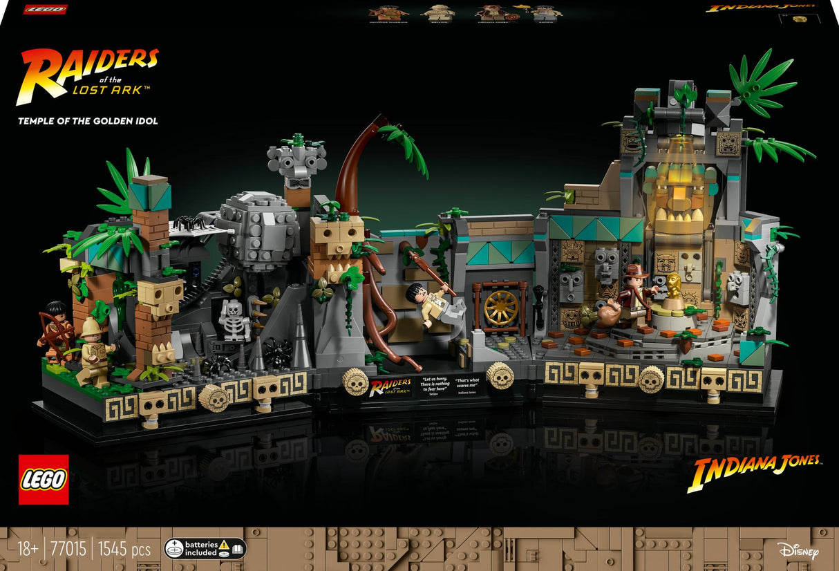 LEGO 77015 Indiana Jones Temple of the Golden Idol LEGO