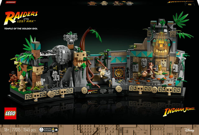 LEGO 77015 Indiana Jones Temple of the Golden Idol LEGO