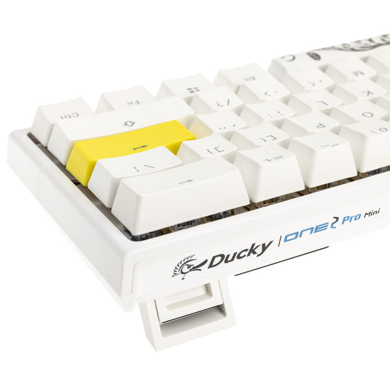 Ducky One 2 Pro – klassisches reines Weiß Nordic – Mini 60 % – Gateron-Gelb