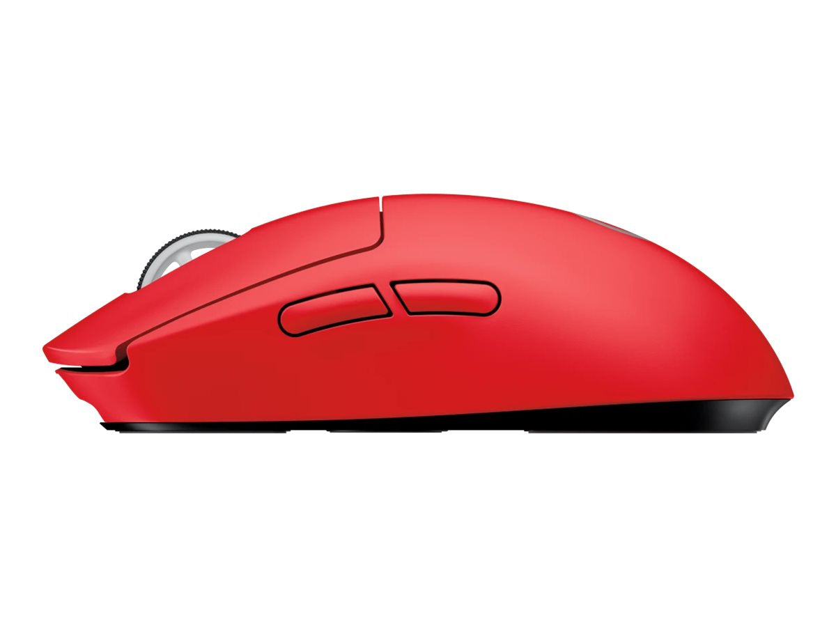 Logitech - PRO X SUPERLIGHT Kabellose Gaming-Maus - ROT