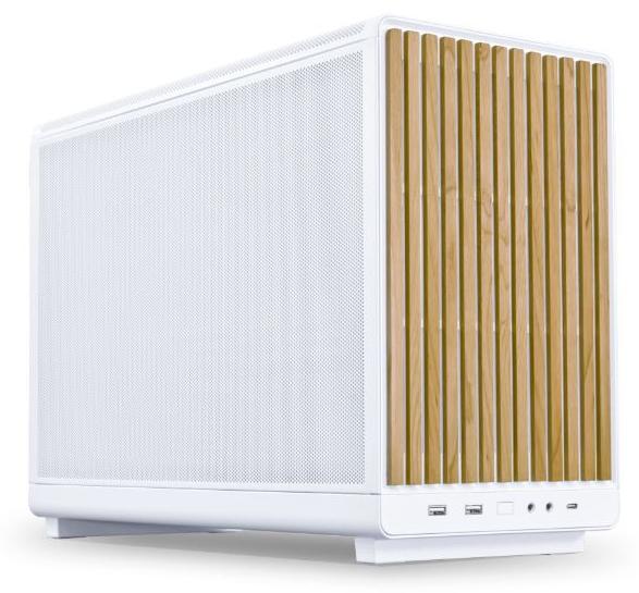 Lian Li A3-mATX-Wood edition, Hvid, Birch