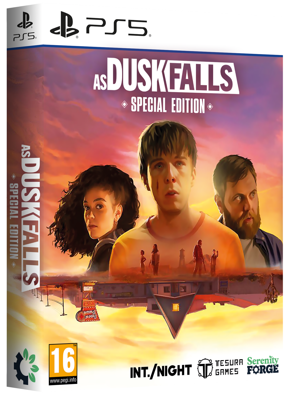 As Dusk Falls (Special Edition) – PlayStation 5 – spilomslag