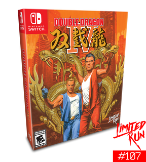 Double Dragon IV – Classic Edition – Limited Run – Import – Nintendo Switch – spillets udgave