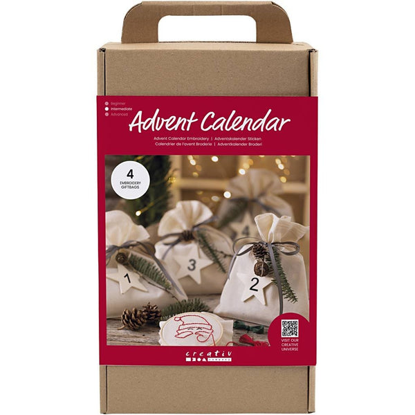 Creativ Company adventskalender – 4 broderiprojekter