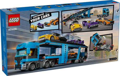 LEGO 60408 City Car Transporter with Sports Car LEGO