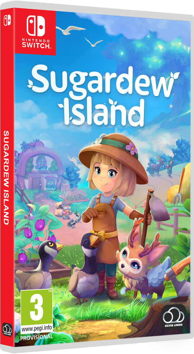 Sugardew Island – Nintendo Switch – spilomslag