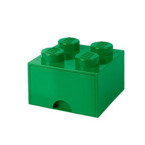 Room Copenhagen LEGO Brick Drawer 4 green - RC40051734 Room Copenhagen