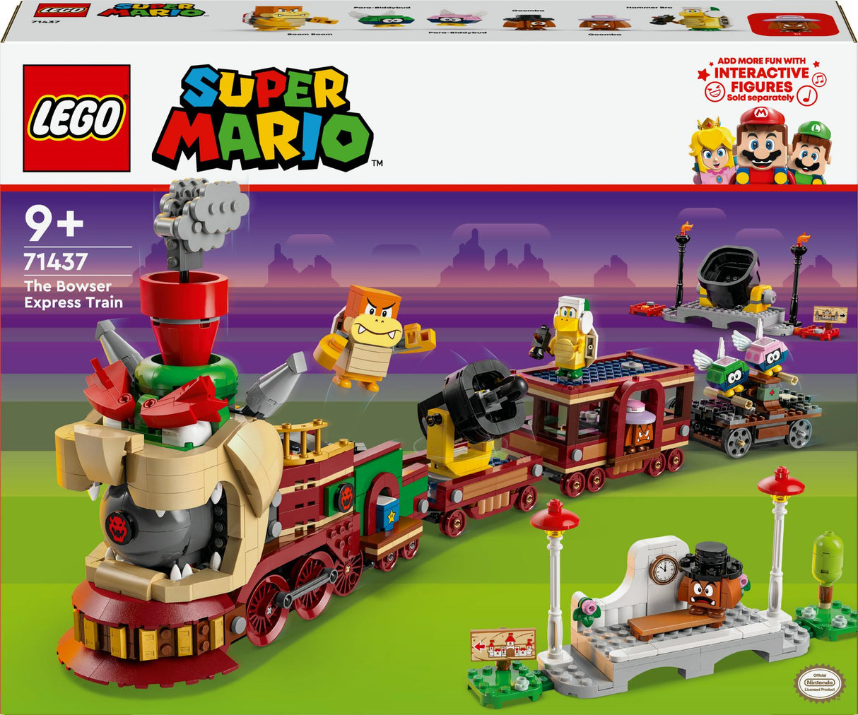 LEGO 71437 Super Mario Bowser's Express Train LEGO