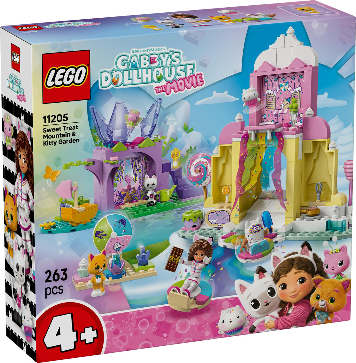 LEGO - Gabby's Dollhouse - Sweet Treat Mountain & Kitty Garden (11205) LEGO
