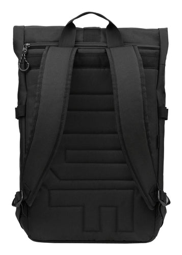 ASUS TUF Gaming VP4700 sort rygsæk bagfra med polstret ryg og justerbare skulderstropper