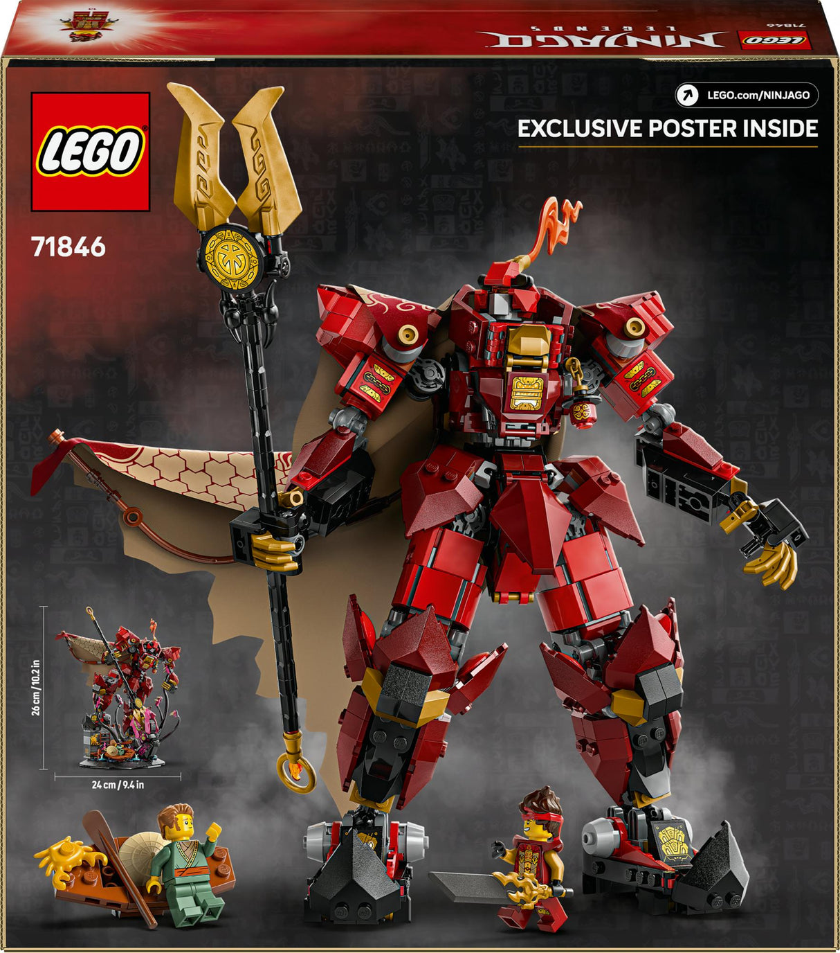 LEGO 71846 Ninjago The Fire Knight Mech LEGO