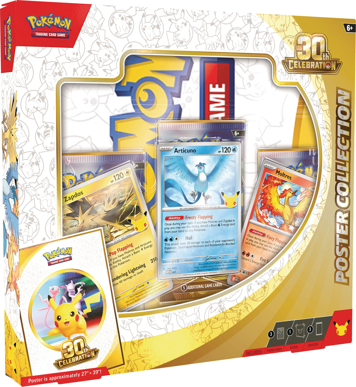 Pokémon - 30th Celebration - Poster Collection (POK10467-101) Pokemon